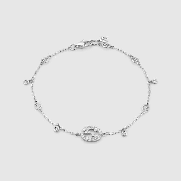 Gucci Interlocking CZ Bracelet