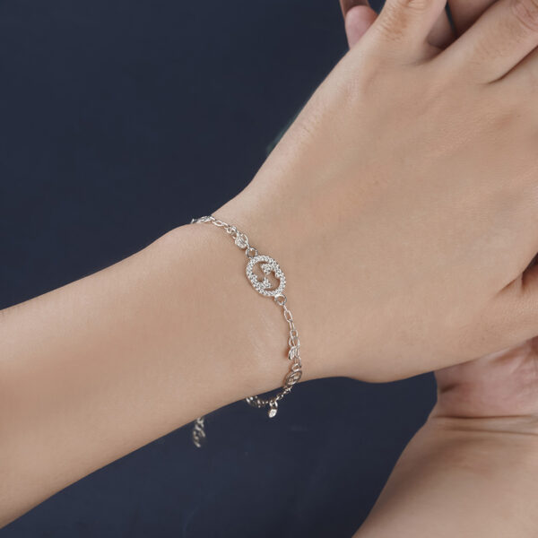 Gucci Interlocking CZ Bracelet