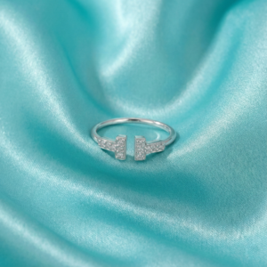 Tiffany T Stone Wire Ring