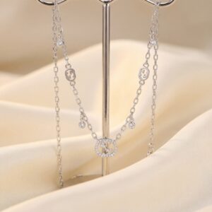 Gucci Interlocking Sterling Silver Necklace