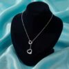 Tiffany Open Heart Lariat Necklace