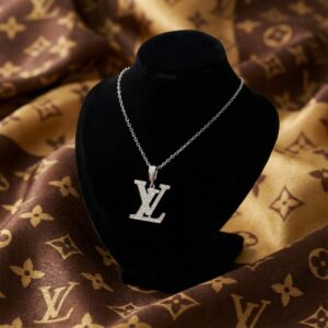 Unisex LV Large Pendant Necklace