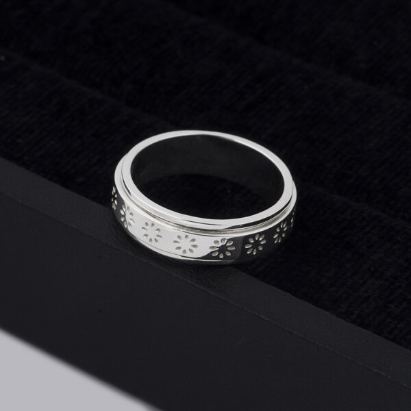 Moon Star Celtic Stress Rings