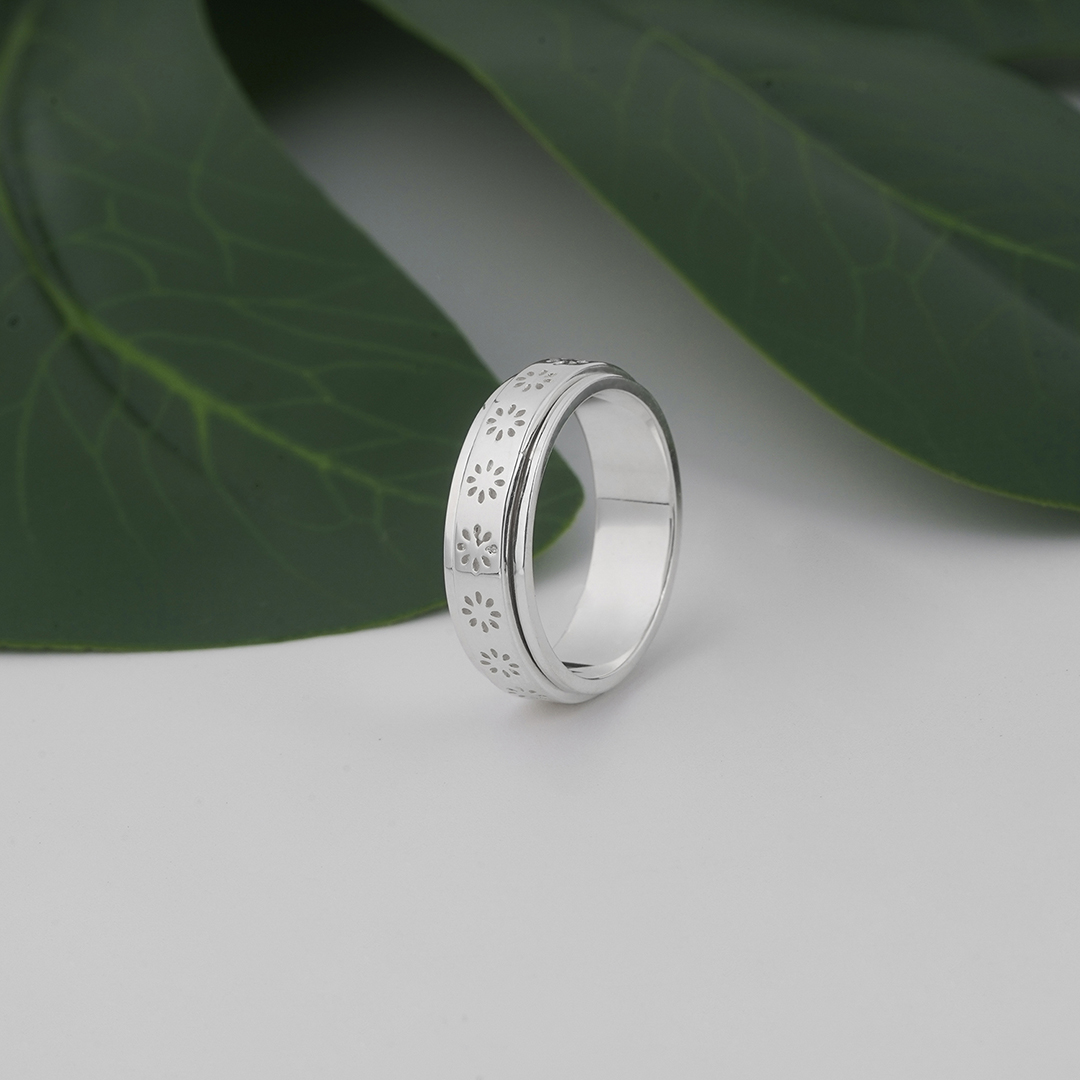 Moon Star Celtic Stress Rings