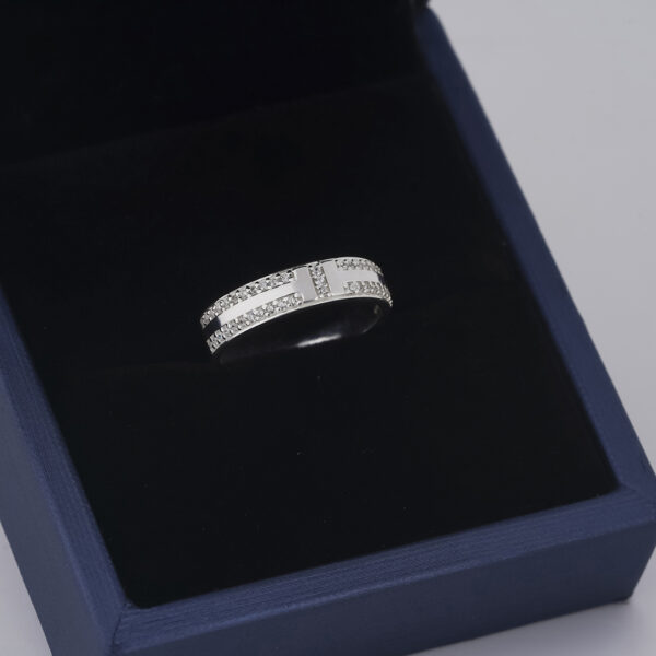 Tiffany T Wide Pavé CZ Ring