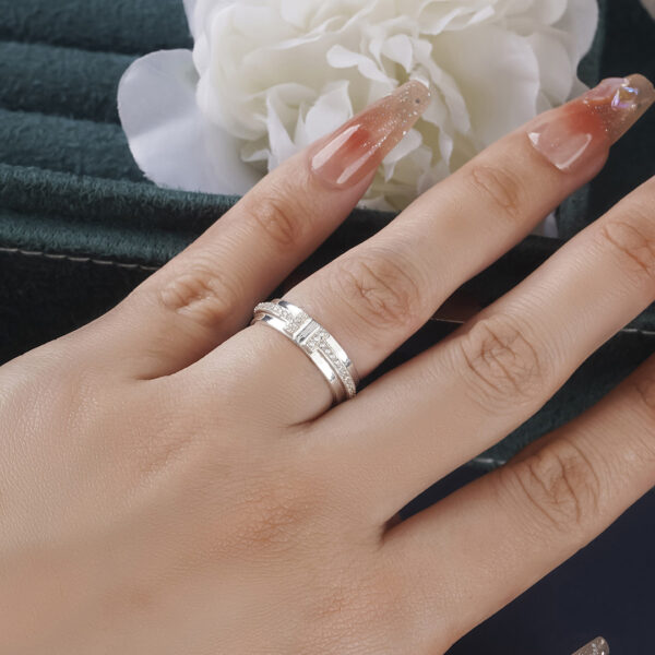 Tiffany T Wide Pavé CZ Ring