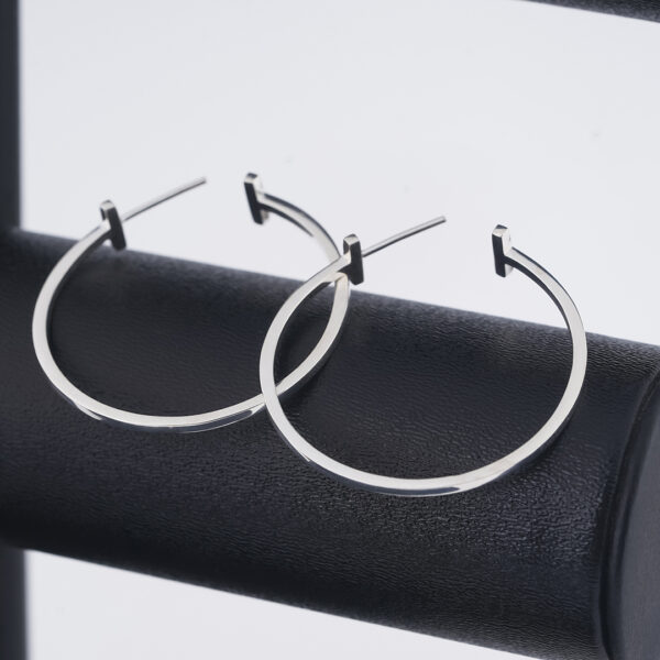 Tiffany T Wire Hoop Earrings