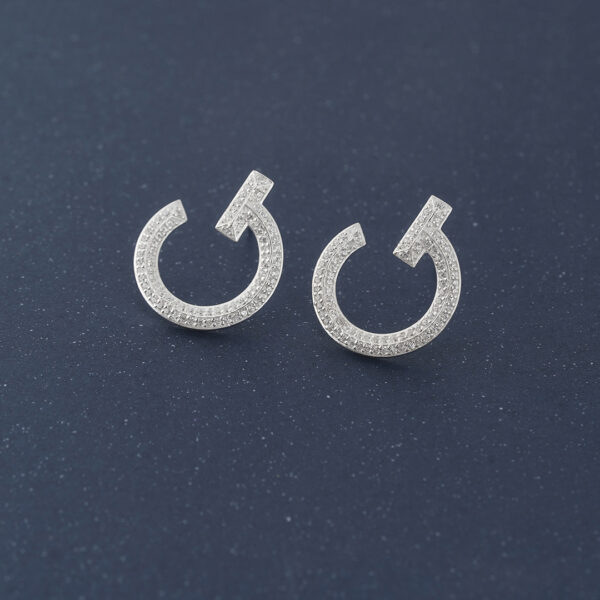 Tiffany T T1 Open Hoop Earrings