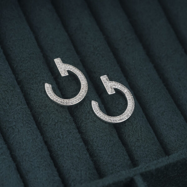 Tiffany T T1 Open Hoop Earrings