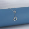 Tiffany Open Heart Lariat Necklace