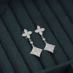 L.V Color Blossom Earrings