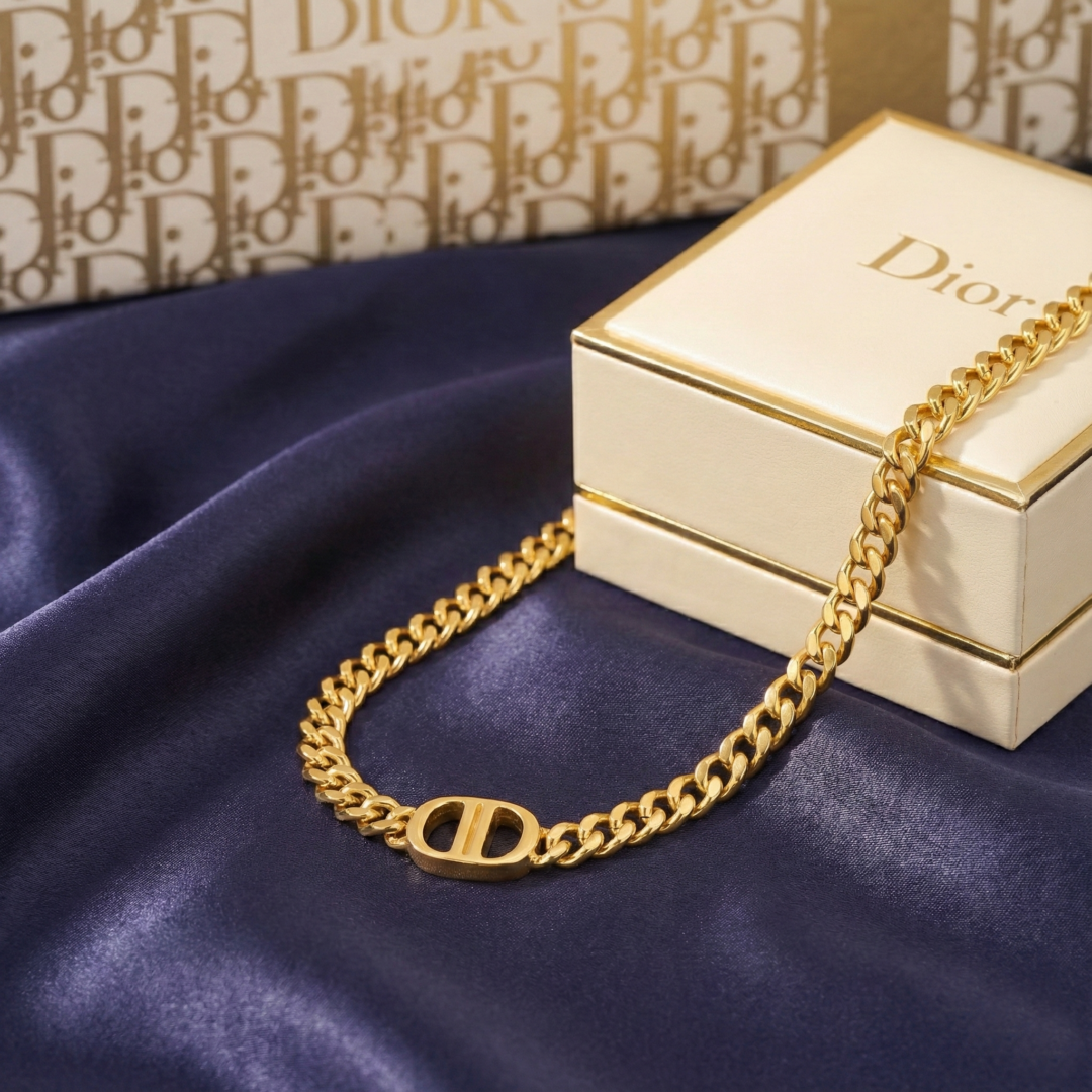 Dior Classic Ladies' Chain, Gold Filled