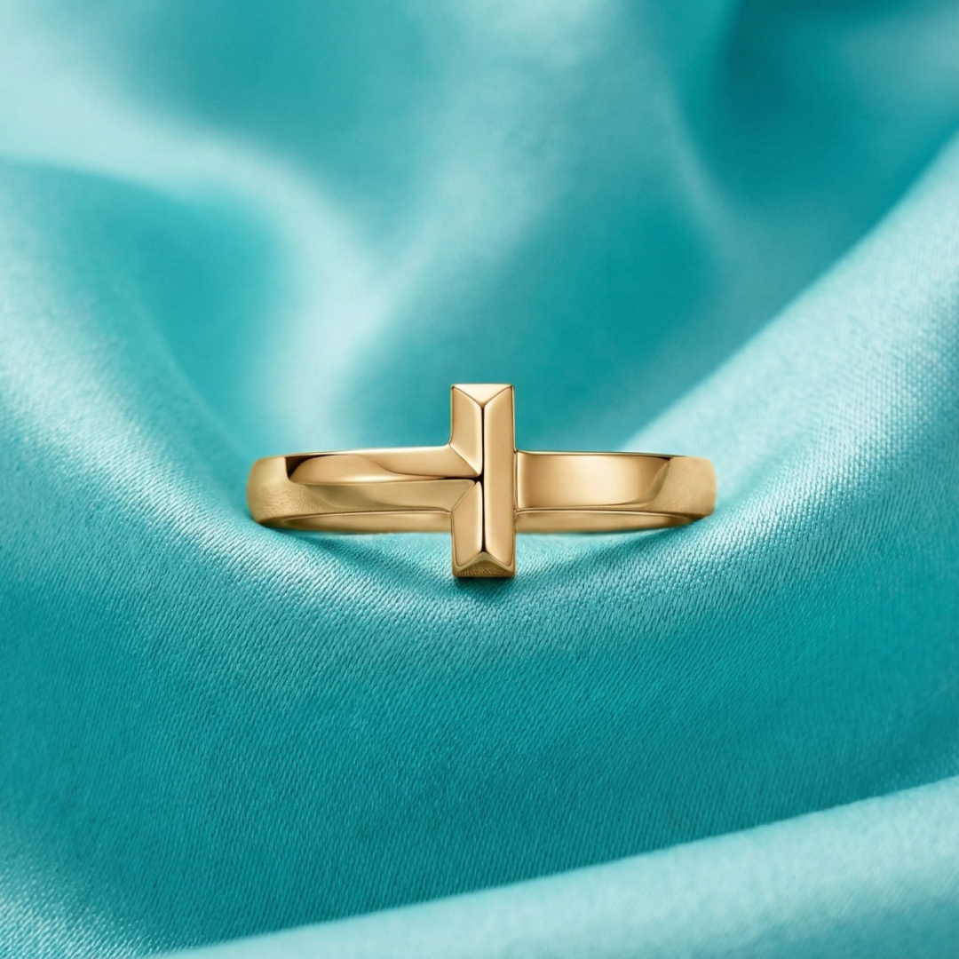 Tiffany T T Ring, Gold Filled