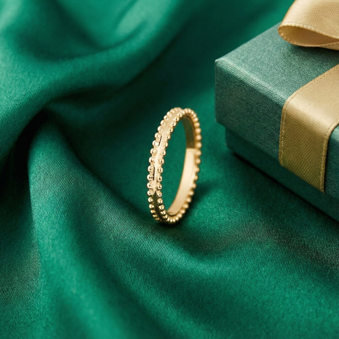 Van Cleef & Arpels, Estelle Wedding Band, Gold Filled