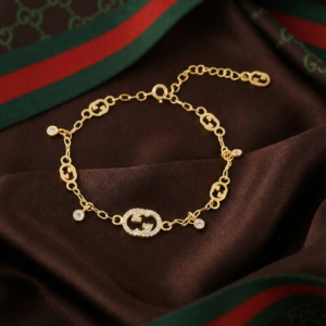 Gucci Interlocking Bracelet, Gold Filled