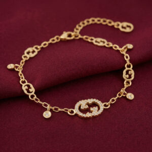 Gucci Interlocking Bracelet, Gold Filled