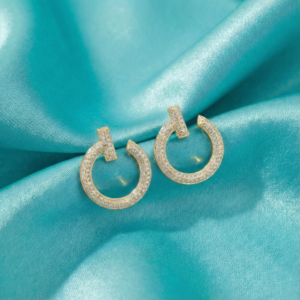Tiffany T1 Open Hoop Earrings, Gold Filled